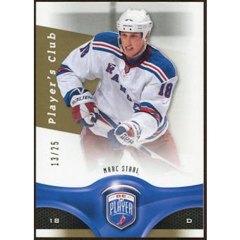 2009/10 Upper Deck Be A Player Player's Club #86 Marc Staal /25
