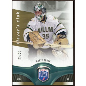 2009/10 Upper Deck Be A Player Player's Club #106 Marty Turco /25
