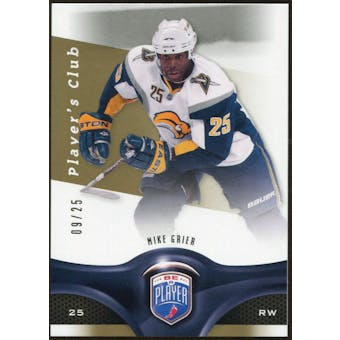 2009/10 Upper Deck Be A Player Player's Club #146 Mike Grier /25