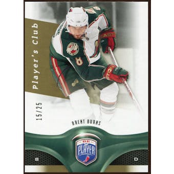 2009/10 Upper Deck Be A Player Player's Club #157 Brent Burns 15/25
