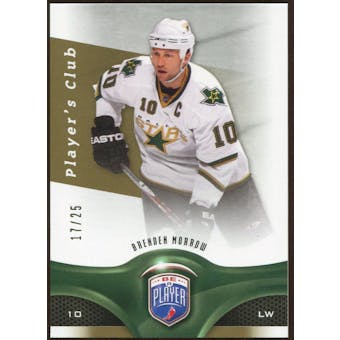 2009/10 Upper Deck Be A Player Player's Club #158 Brenden Morrow 17/25
