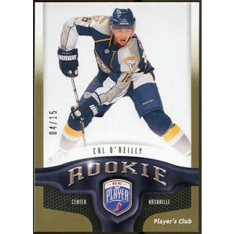 2009/10 Upper Deck Be A Player Player's Club #212 Cal O'Reilly 4/15