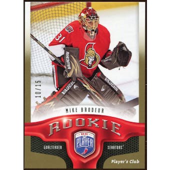 2009/10 Upper Deck Be A Player Player's Club #214 Mike Brodeur 10/15