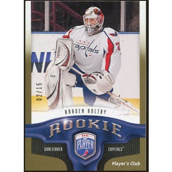 2009/10 Upper Deck Be A Player Player's Club #229 Braden Holtby 2/15