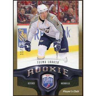 2009/10 Upper Deck Be A Player Player's Club #249 Teemu Laakso 11/15