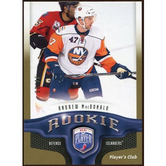 2009/10 Upper Deck Be A Player Player's Club #265 Andrew MacDonald 6/15