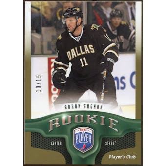 2009/10 Upper Deck Be A Player Player's Club #277 Aaron Gagnon 10/15