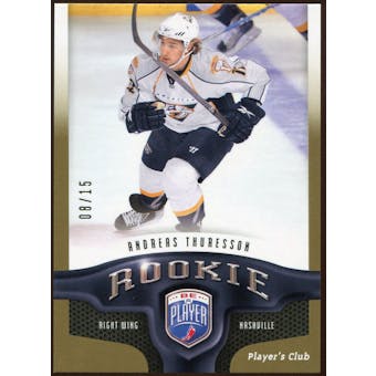 2009/10 Upper Deck Be A Player Player's Club #282 Andreas Thuresson 8/15