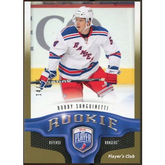 2009/10 Upper Deck Be A Player Player's Club #289 Bobby Sanguinetti 14/15