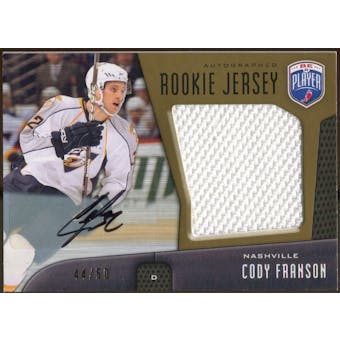 2009/10 Upper Deck Be A Player Rookie Jerseys Autographs #RJCF Cody Franson Autograph /50
