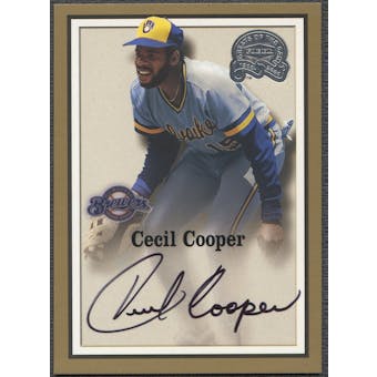 2000 Greats of the Game #22 Cecil Cooper Auto