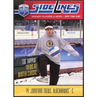 2009/10 Upper Deck Be A Player Sidelines #S25 Jonathan Toews
