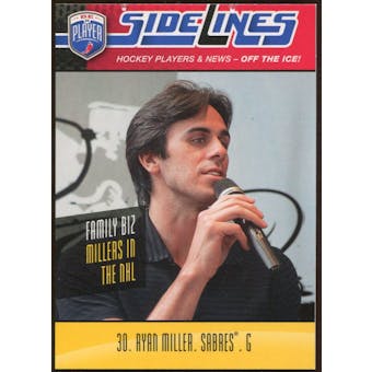 2009/10 Upper Deck Be A Player Sidelines #S49 Ryan Miller