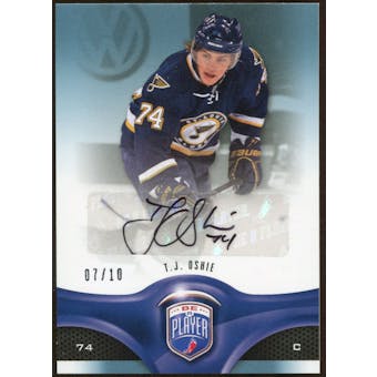 2009/10 Upper Deck Be A Player Signatures Player's Club #133 T.J. Oshie Autograph 7/10
