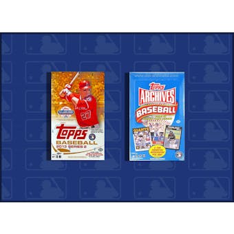 COMBO DEAL - Topps Baseball Hobby Boxes (2013 Topps Series 2, 2012 Topps Archives)