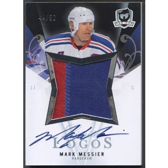 2007/08 The Cup #LLMM Mark Messier Limited Logos Patch Auto #44/50