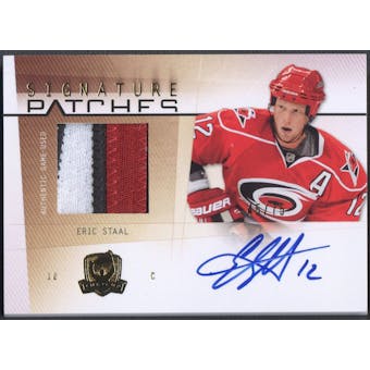2009/10 The Cup #SPES Eric Staal Signature Patch Auto #45/75