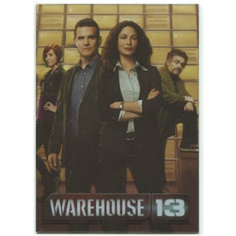 2013 Rittenhouse Warehouse 13 Season Four #BT1 Claudia Pete Myka Artie (issued as box topper)