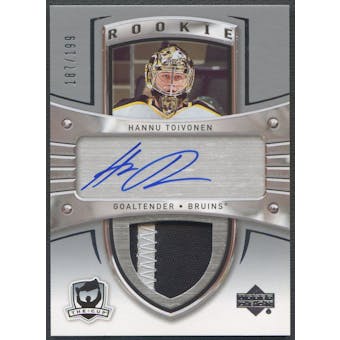 2005/06 The Cup #108 Hannu Toivonen Rookie Patch Auto #187/199