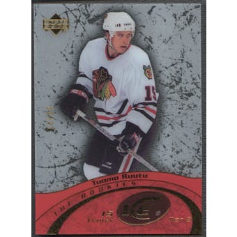 2003/04 Upper Deck Ice #124 Tuomo Ruutu Rookie #74/99