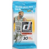 2018/19 Panini Donruss Basketball Jumbo Value 30-Card Pack (Lot of 12)