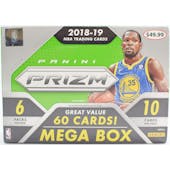 2018/19 Panini Prizm Basketball 60-Card Mega Box (Red Ice Prizms!)