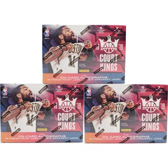 2018/19 Panini Court Kings (AU) Basketball 7-Pack Blaster Box (Lot of 3)