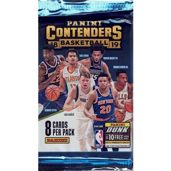 2018/19 Panini Contenders Basketball Blaster Pack