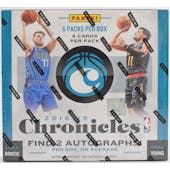 2018/19 Panini Chronicles Basketball Hobby Box