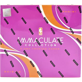 2018/19 Panini Immaculate Basketball 5-Box Case- DACW Live 30 Spot Pick Your Team Break #1