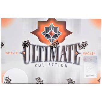 2018/19 Upper Deck Ultimate Collection Hockey 8-Box Case- DACW Live 31 Pick Your Team Break #1