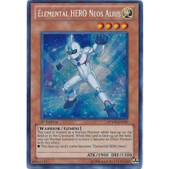 Yu-Gi-Oh Ra Mega Pack Single Elemental Hero Neos Alius Secret Rare