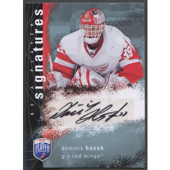2007/08 Be A Player #SDH Dominik Hasek Signatures Auto