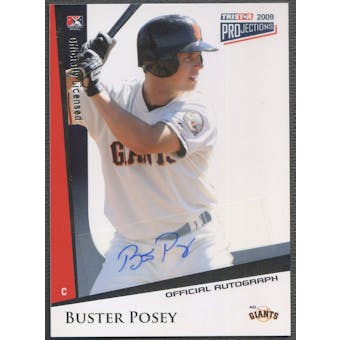 2009 TRISTAR PROjections #181 Buster Posey Rookie Auto
