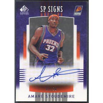 2004/05 SP Signature Edition #AS Amare Stoudemire SP Signs Auto #41/50