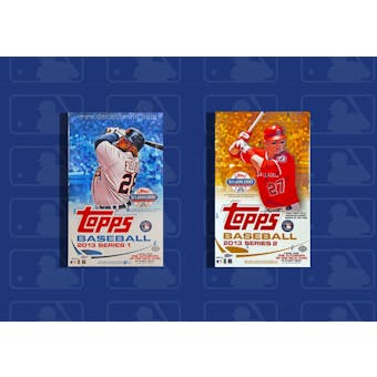 COMBO DEAL - 2013 Topps Series 1 & Series 2 Baseball Hobby Boxes