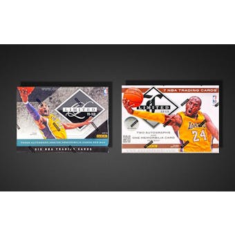 COMBO DEAL - Panini Limited Basketball Hobby Boxes (2011/12 & 2012/13)