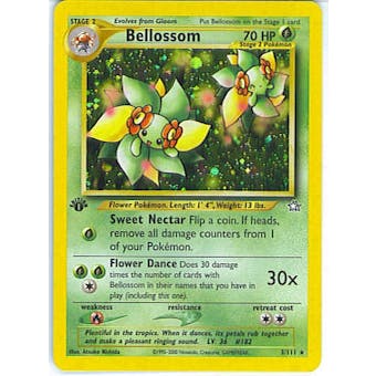 Pokemon Neo Genesis 1st Edition Single Bellossom 3/111