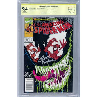Amazing Spider-Man #346 CBCS 9.4 (W) Newsstand *18-309BF4D-032*