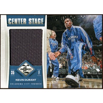 2012/13 Panini Limited Center Stage Materials #1 Kevin Durant 78/199