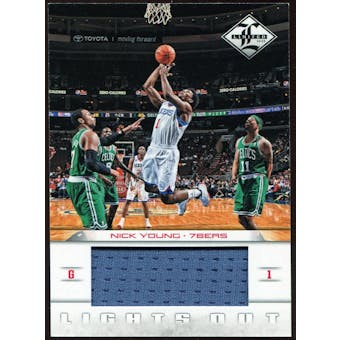 2012/13 Panini Limited Lights Out Materials #41 Nick Young 163/199