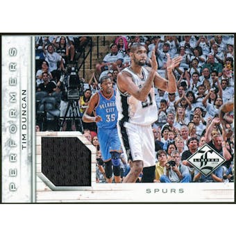 2012/13 Panini Limited Performers Materials #12 Tim Duncan 77/199