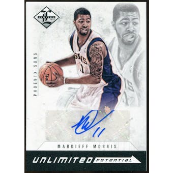 2012/13 Panini Limited Unlimited Potential Signatures #9 Markieff Morris Autograph 20/99