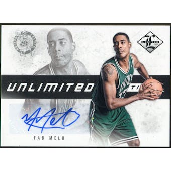 2012/13 Limited Unlimited Potential Signatures #38 Fab Melo Autograph /199