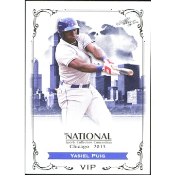 nFREE: (L2) 2013 Leaf National Convention 7 Card Exclusive VIP Set - Yasiel Puig !!!