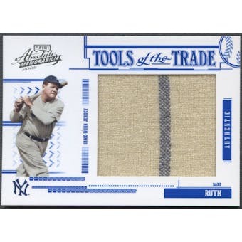 2005 Absolute Memorabilia #102 Babe Ruth Tools of the Trade Swatch Single Jumbo Jersey #60/95