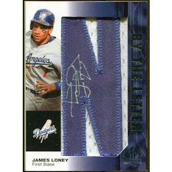 2008 Upper Deck SP Authentic By The Letter Signatures #JL James Loney 36/50