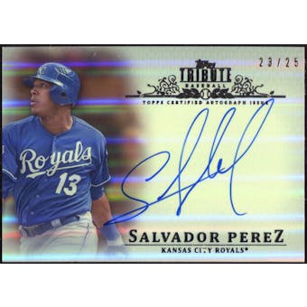 2013 Topps Tribute Autographs Orange #SP3 Salvador Perez Autograph 23/25