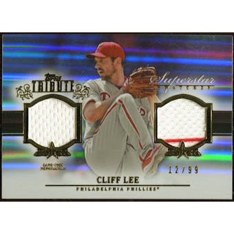 2013 Topps Tribute Superstar Swatches #CL Cliff Lee 12/99