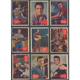 1956 Topps Elvis Presley Complete Set (EX)